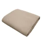 Couvre-lit 2 personnes avec 2 housses de coussin – 240 × 260 cm – Microfibre Romane Lin