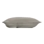 Couvre-lit 2 personnes avec 2 housses de coussin – 240 × 260 cm – Microfibre Romane Gris