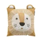 Coussin compresse 40 x 40 cm coton imprime loumba des. place Sans