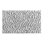 Tapis de bain 45 x 75 cm microfibre tricolore friza Blanc/anthracite