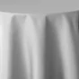 Nappe ronde Ø 180 cm – Polyester uni – Essentiel Gris – Finition ourlet