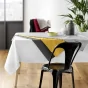 Nappe de Table XXL 140 x 300 cm – Polyester Uni – Teinte Noir 