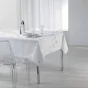 Nappe antitache rectangle 150 x 240 cm polyester imprimé –Constellation Blanc