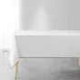 Nappe rectangle 140 x 240 cm – Coton uni Mistraline Blanc