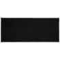 Tapis deco rectangle 50 x 120 cm uni primobis Noir