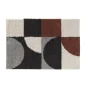 Tapis rectangle 120 x 170 cm – Polypropylène – Pola – Motif géométrique multicolore