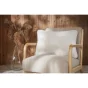 coussin déhoussable 40 x 60 cm polyester sven ours polaire
