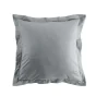 Taie d'oreiller vp 63 x 63 cm uni bio 57 fils gots biolina  +p. bourdon Gris