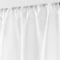 Paire droite passe tringle 2 x 70 x 200 cm voile sable lissea Blanc