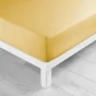 Drap housse 90 x 190 cm bonnet 30 cm Microfibre Oscar Miel