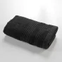 Serviette invite 30 x 50 cm eponge unie tendresse Noir