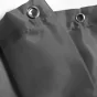 Rideau de douche avec crochets 180 x 200 cm –  ESSENCIA Anthracite – Imperméable & déco