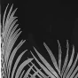 BROSSE WC (0) 10.6 x 40 CM CERAMIQUE IMPRIMEE ARGENT ORBELLA NOIR/ARGENT