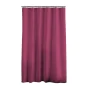 RIDEAU DE DOUCHE AVEC CROCHETS 180 x 200 CM POLYESTER UNI ESSENCIA FRAMBOISE