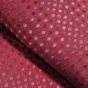 RIDEAU DE DOUCHE AVEC CROCHETS 180 x 200 CM JACQUARD UNI QUARTZ FRAMBOISE