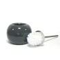 BROSSE WC (0) 15.8 x 37 CM CERAMIQUE UNIE BULLEA ANTHRACITE