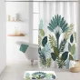 RIDEAU DE DOUCHE+CROCHETS 180 x 200 CM POLYESTER IMPRIME PANAZIO DES. PLACE