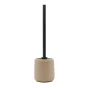 BROSSE WC Ø 10.5 x 38.5 CM CERAMIQUE UNIE SOFT TOUCH CERALIA TAUPE