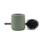BROSSE WC Ø 10.5 x 38.5 CM CERAMIQUE UNIE SOFT TOUCH CERALIA SAUGE