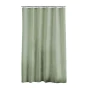 RIDEAU DE DOUCHE AVEC CROCHETS 180 x 200 CM POLYESTER UNI ESSENCIA SAUGE