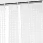RIDEAU DE DOUCHE 180 x 200 CM EVA 3D CUBE