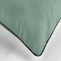 Housse de couette 260 x 240 cm coton lavé 57 fils Linette Sauge