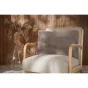 coussin déhoussable 40 x 60 cm polyester sven loutre