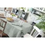 Nappe Rectangulaire 150 x 250 cm - Gaze de Coton Unie Gaïa Eucalyptus