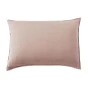 Taie d'Oreiller 50 x 70 cm en Lyocell Uni Lysandre Vieux Rose