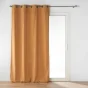Rideau tamisant 135 x 260 cm velours uni Novana Miel