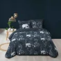 Housse de couette 240 x 220 cm + 2 taies 100% coton Zambi