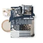 Housse de couette 240 x 220 cm coton 42 fils + 2 taies Brooklyn