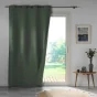Lot de 2 Rideaux occultant double face 140 x 260 cm 100% microfibre Obscure Kaki