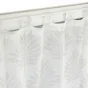 Paire droite passants 2 x 60 x 120 cm voile tisse applique levita Blanc