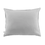 Taie d'oreiller flanelle chaude 50 x 70 cm Candice Gris chambré
