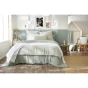 Bout de Lit 90 x 200 cm – Gaze de Coton Imprimée Vicky Eucalyptus