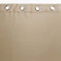 Lot de 2 Rideaux shantung brillant 140 x 240 cm Shana Beige