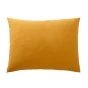 Pack Housse de couette 140 x 200 cm Gaze de coton + drap housse 90x190 Jaune