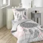 Housse de couette enfant 140x200 cm 100% coton + 2 taies d’oreiller