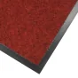 Tapis rectangle 50 x 80 cm anti-poussiere uni telio Rouge