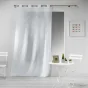 Voilage a oeillets 140 x 280 cm effet lin Haltona Blanc