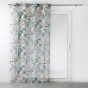 Panneau a oeillets 140 x 240 cm voile sable imprime panis Blanc