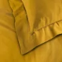Taie d'oreiller 63 x 63 cm uni 57 fils lina  +point bourdon Curry