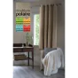 Lot de 2 Rideaux luxe occultant + isolant phonique polaire L140 x H180 cm Inuit Beige