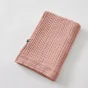 Drap de Douche Gaïa 70 x 130 cm – Gaze de Coton Unie Rose Pêche