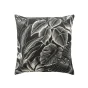 Coussin 45 x 45 cm polyester imprime cabana Noir