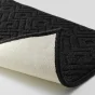 Tapis rectangle 40 x 60 cm bouclette losi Noir