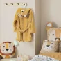 Coussin compresse 40 x 40 cm coton imprime loumba des. place Sans