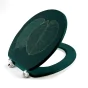 Abattant WC 37.5 x 46 cm en MDF imprimé - Jade 