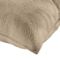 Couvre lit 2p mat.+2 hc 60x60 220 x 240 cm microfibre unie romane Lin